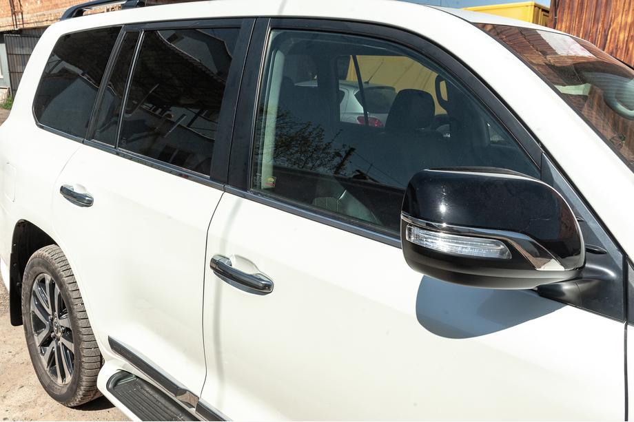 Toyota Land Cruiser 200 2007-2021 Moldura geamuri (6 buc, inox) Carmos - Otel Inoxidabil Turcesc Foto 14