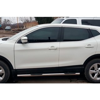Bare Laterale (2017-2021, 2 buc, Otel Inoxidabil) Nissan Qashqai 2014-2021 foto 3