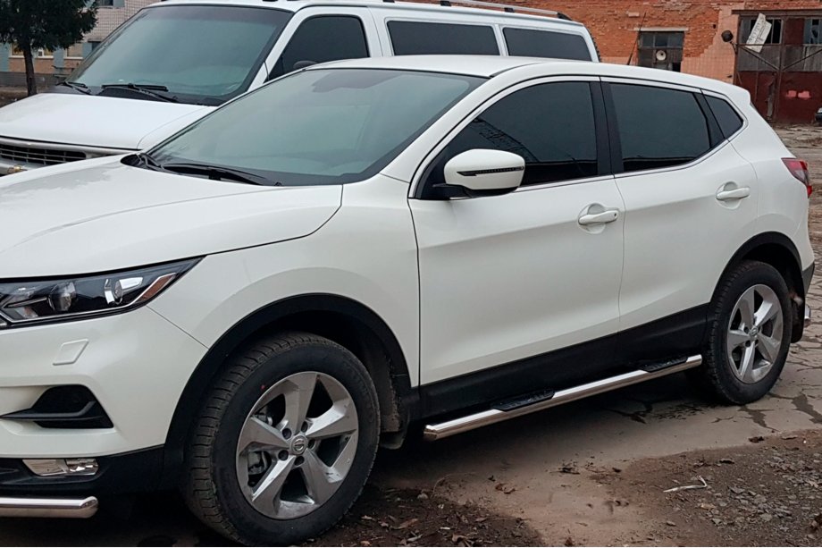 Nissan Qashqai 2014-2021 Bare Laterale (2017-2021, 2 buc, Otel Inoxidabil) Foto 1