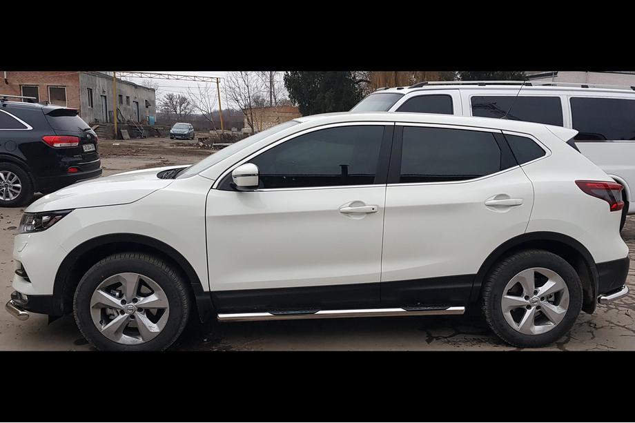 Nissan Qashqai 2014-2021 Bare Laterale (2017-2021, 2 buc, Otel Inoxidabil) Foto 5