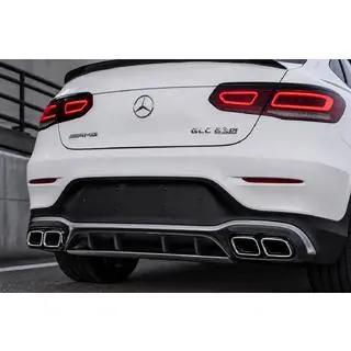 Difuzor Spate cu Tipsuri Silver (Design AMG63 2020-2022) foto 3