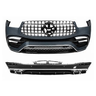 Kit Caroserie AMG GLE63 (cu Difuzor Spate) Mercedes GLE W167 2018- foto 1