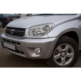 Capace Faruri Crom (2 buc, Plastic) Toyota Rav 4 2001-2005 foto 2