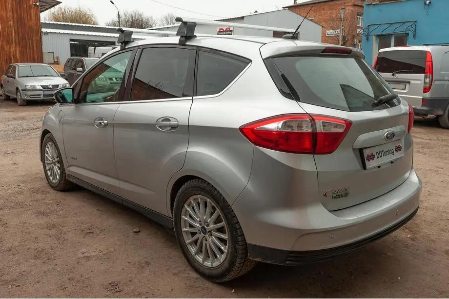 Ford C-Max/Grand C-Max 2010-2019 Bare portbagaj pentru acoperis neted (2 buc, Asaf V4) Foto 11