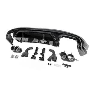 Difuzor spate SQ5-Style (2017-2020, cu tipsuri negre) Audi Q5 2017-2025 foto 2