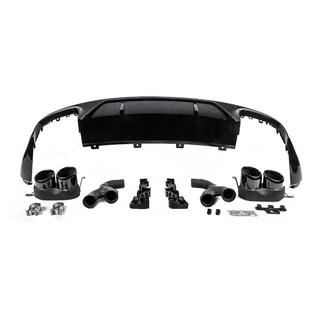 Difuzor spate SQ5-Style (2017-2020, cu tipsuri negre) Audi Q5 2017-2025 foto 4