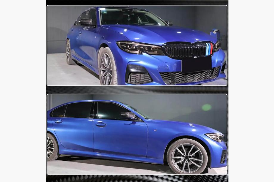 BMW 6 Series G32 2017- Capace Oglinzi M-Look V2 (Carbon) Foto 3