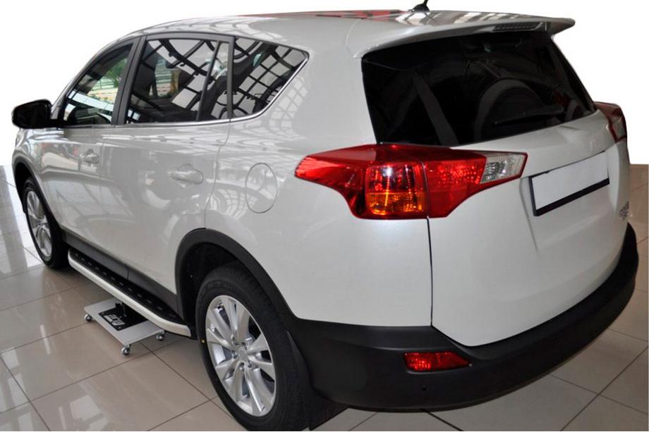 Toyota Rav 4 2013-2018 Praguri laterale Fullmond (2 buc, aluminiu) Foto 1