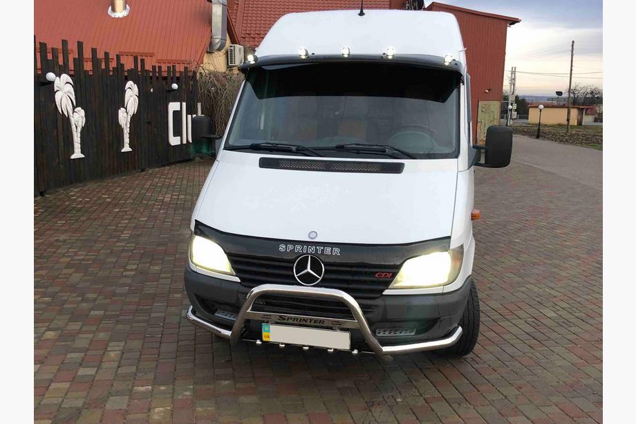Mercedes Sprinter W901/902/903/904/905 1995–2006 Bullbar Exclusive (inox) Foto 4