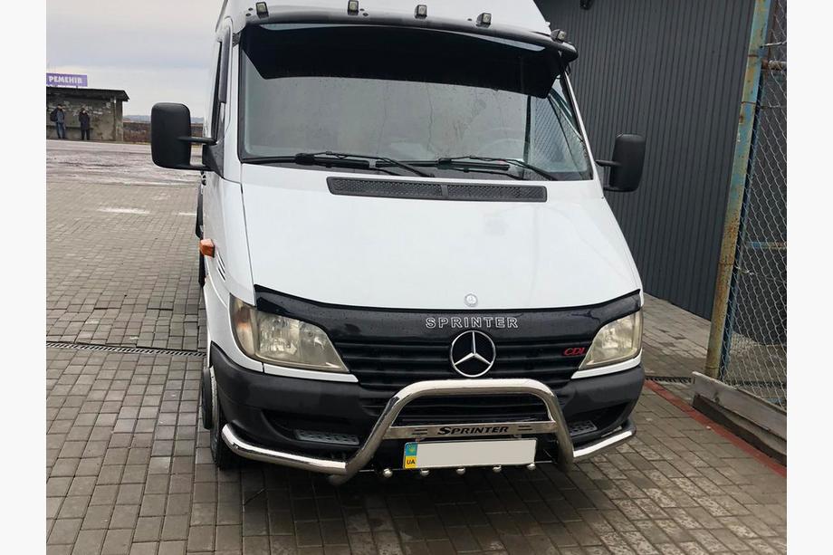 Mercedes Sprinter W901/902/903/904/905 1995–2006 Bullbar Exclusive (inox) Foto 1