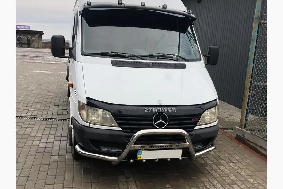Mercedes Sprinter W901/902/903/904/905 1995–2006 Bullbar Exclusive (inox) Image