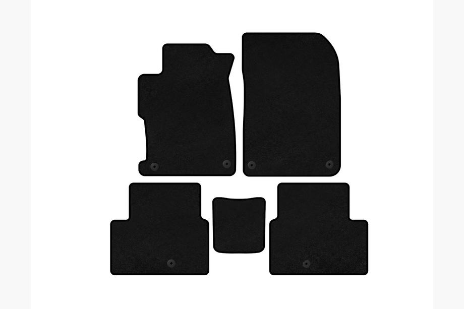 Acura ILX 2012-2022 Covorase textile Premium (2012-2015, Negru) Foto 1