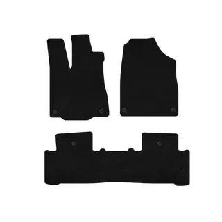 Covorase textile Premium (2 randuri, Negru) Acura MDX 2013-2020 foto 1