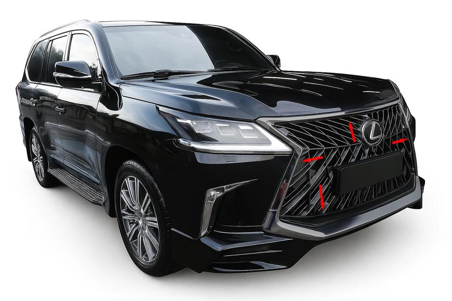 Lexus LX570/450d 2008-2022 Rama grila BlackEdition (pentru TRD 2016+) Image