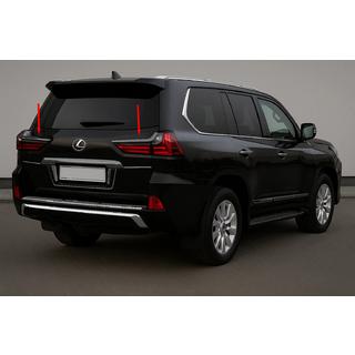 Capace Cromate Stopuri Spate BlackEdition (pentru 2016+) Lexus LX570/450d 2008-2022 foto 1