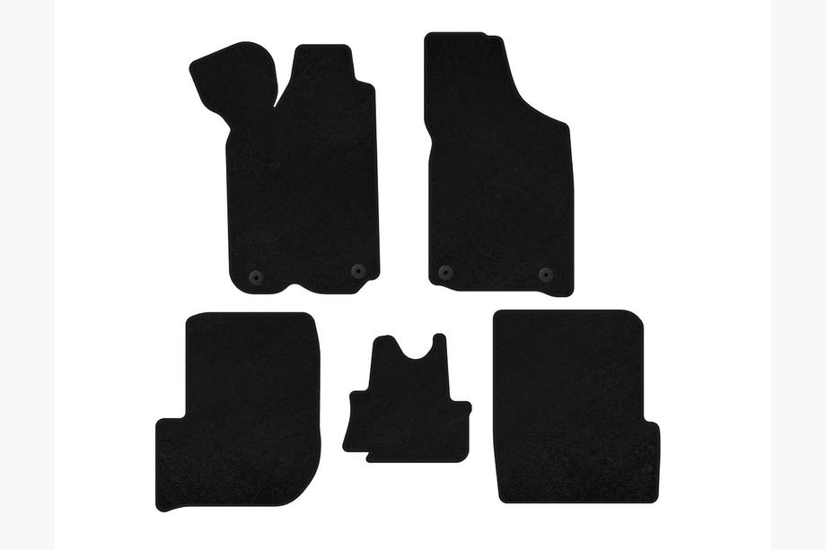 Audi 100 C3 1982-1991 Covorase textile Premium (1982-1991, Avant, Negru) Foto 1