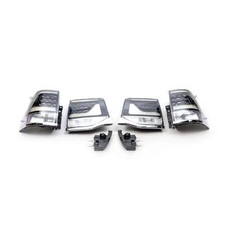 REDUCERE! Stopuri Spate 2016+ (Executive Black) Toyota Land Cruiser 200 2007-2021 foto 2