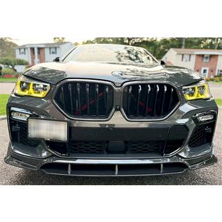 Lip Bara Fata Carbon V1 (pentru M-Sport, 2018-2022) BMW X6 G06 2019–2027 foto 2