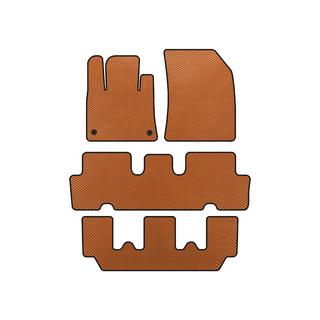 Covorase EVA V1 (3 Randuri, Portocaliu) Citroen C-4 Picasso 2013–2022