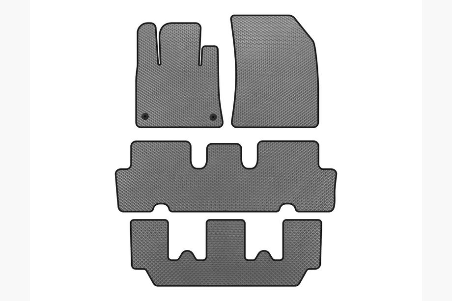 Citroen C-4 Picasso 2013–2022 Covorase EVA V1 (3 Randuri, Gri) Foto 1