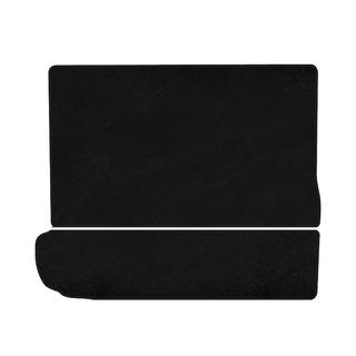 Covoras portbagaj textil Classic (rand 3 rabatat, Negru) Citroen C-4 Picasso 2013–2022