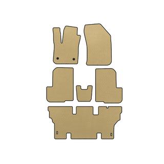 Covorase EVA (3 Randuri, 7 Locuri, Bej) Dacia Lodgy 2012-2022