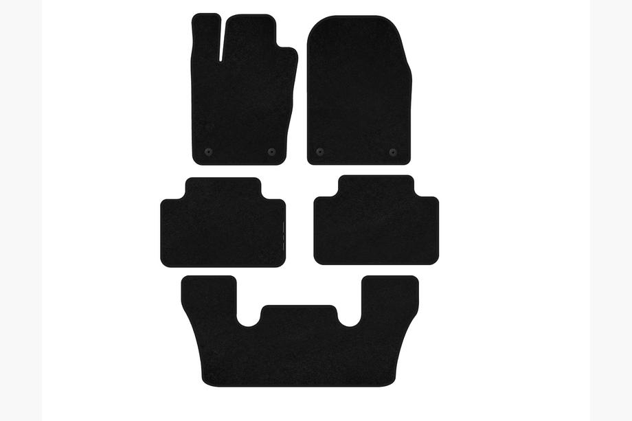 Dodge Durango 2010- Covorase textile Classic (3 randuri, Negru) Image