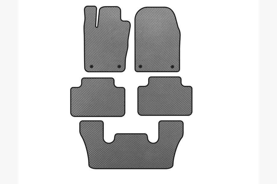 Dodge Durango 2010- Covorase EVA (3 Randuri, Gri) Image