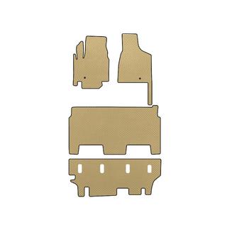 Covorase EVA (2008-2020, 3 randuri, 8 locuri/Versiune SXT, Bej) Dodge Grand Caravan V 2008-2020