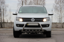 Volkswagen Amarok 2010-2022 Bullbar WT003 (Inox) foto 2