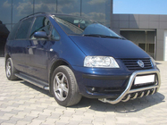 Volkswagen Sharan 1995-2010 Bullbar WT003 (Inox) foto 3