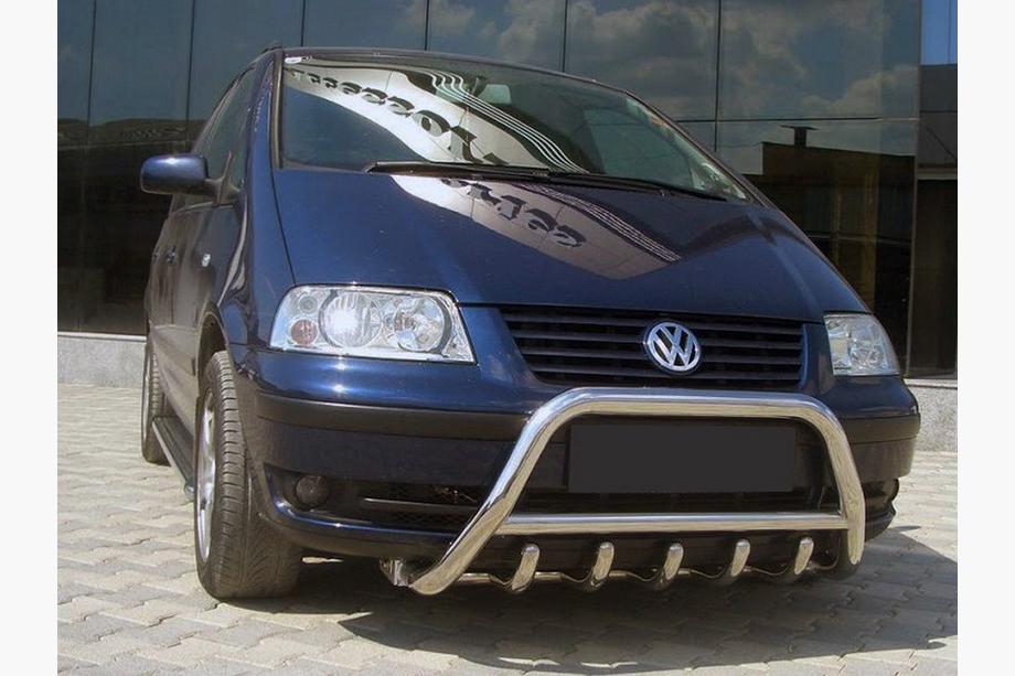 Volkswagen Sharan 1995-2010 Bullbar WT003 (Inox) Image