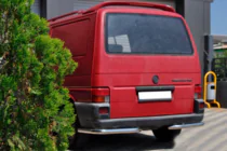 Volkswagen T4 Caravelle/Multivan 1990–2003 Colturi spate AK003 (2 buc, inox) foto 3