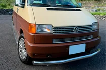 Volkswagen T4 Caravelle/Multivan 1990–2003 Protectie Fata ST008 (Inox) foto 3