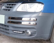 Volkswagen Caddy 2004-2010 Coltare bara fata din otel inoxidabil (4 buc) foto 1