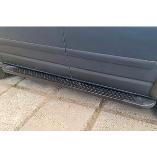 Praguri Laterale Allmond Black (2 buc, aluminiu) Volkswagen T5 Transporter 2003-2010 foto 3