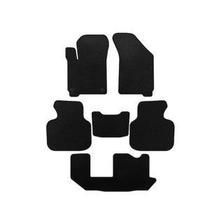 Covorase EVA (2011-2020, 3 randuri, 7 locuri, Negru) Dodge Journey 2008-2020