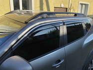 Dacia Duster 2024- Deflectoare geamuri cu ornament cromat (4 buc, Niken) foto 1
