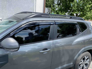 Dacia Duster 2024- Deflectoare geamuri cu ornament cromat (4 buc, Niken) foto 3