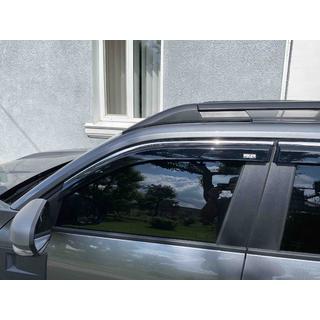 Deflectoare geamuri cu ornament cromat (4 buc, Niken) Dacia Duster 2024- foto 4