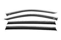 Skywell ET5/Skyworth EV6 2021- Deflectoare geamuri cu ornament cromat (4 buc, Niken) foto 2