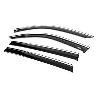 Deflectoare geamuri cu ornament cromat (4 buc, Niken) Skywell ET5/Skyworth EV6 2021- foto 3