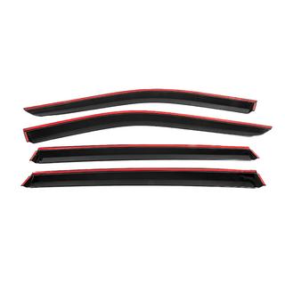 Deflectoare geamuri cu ornament cromat (4 buc, Niken) Skywell ET5/Skyworth EV6 2021- foto 4