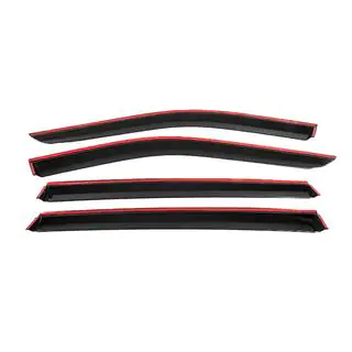 Deflectoare geamuri cu ornament cromat (4 buc, Niken) foto 4