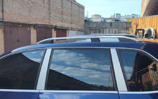 Porsche Cayenne 2003–2010 Bare longitudinale Skyport (argintiu) foto 3