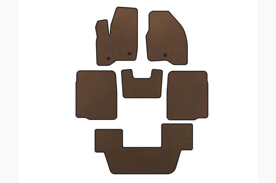 Ford Explorer 2011-2019 Covorase EVA (3 Randuri, 2011-2015, Maro) Image