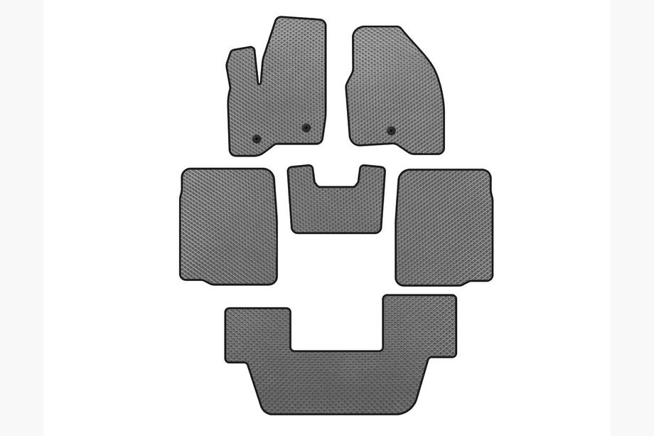 Ford Explorer 2011-2019 Covorase EVA (3 Randuri, 2011-2015, Gri) Image