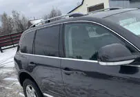 Volkswagen Touareg 2002–2010 Bare longitudinale Skyport (gri mat) foto 8