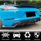 Porsche Boxster/Cayman 982 (718) 2016- Spoiler V1 (pentru Boxster, Carbon) foto 2