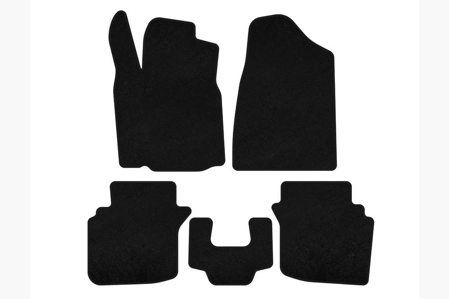 Chrysler Sebring II 2001-2006 Covorase textile Classic (2004-2006, Negru) Image